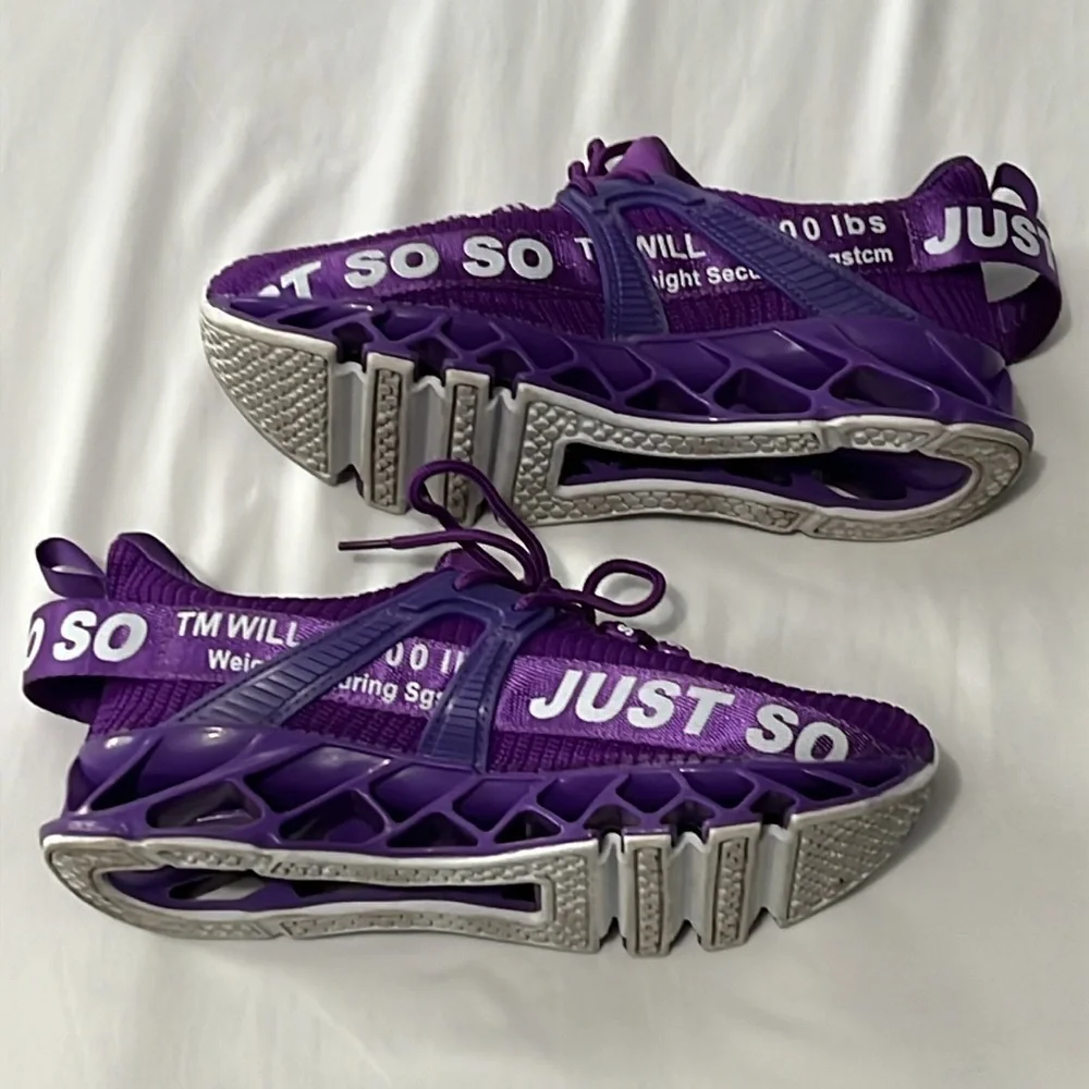 Just So So Purple Sneakers